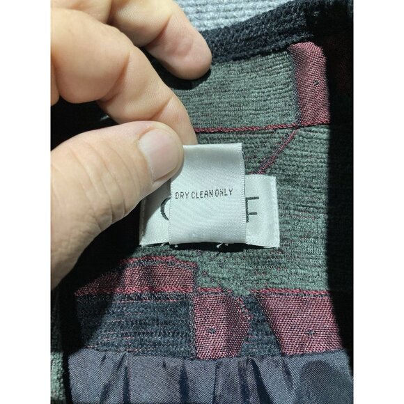 Graff Jacket Women’s Size XL Multicolored Long Sleeve Button Up - Picture 5 of 10
